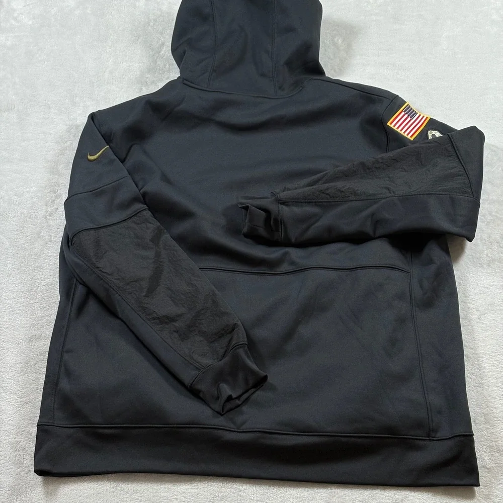 Nike Cleveland Browns Salute to Service Hoodie Mens XXL Dri-FIT NFL On-Field